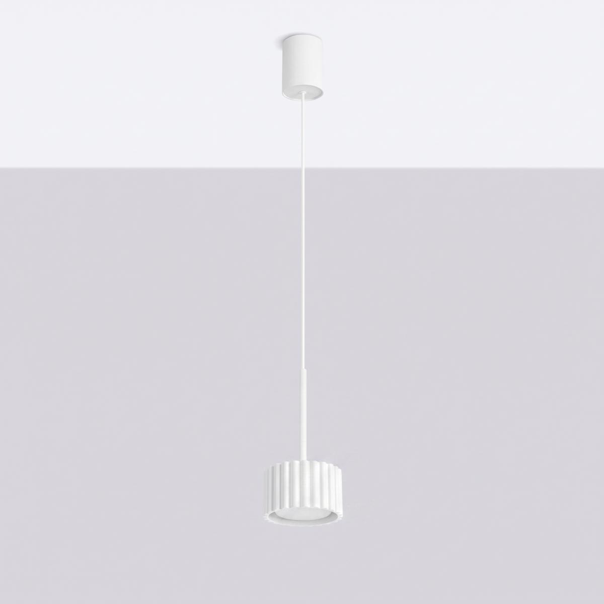 Sollux Lámpara colgante AURA 1 blanco Gx53 