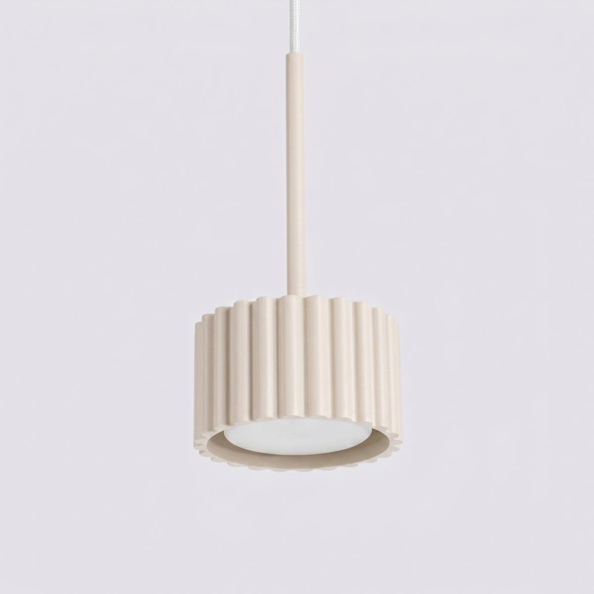 Sollux Lámpara colgante AURA 1 beige Gx53 