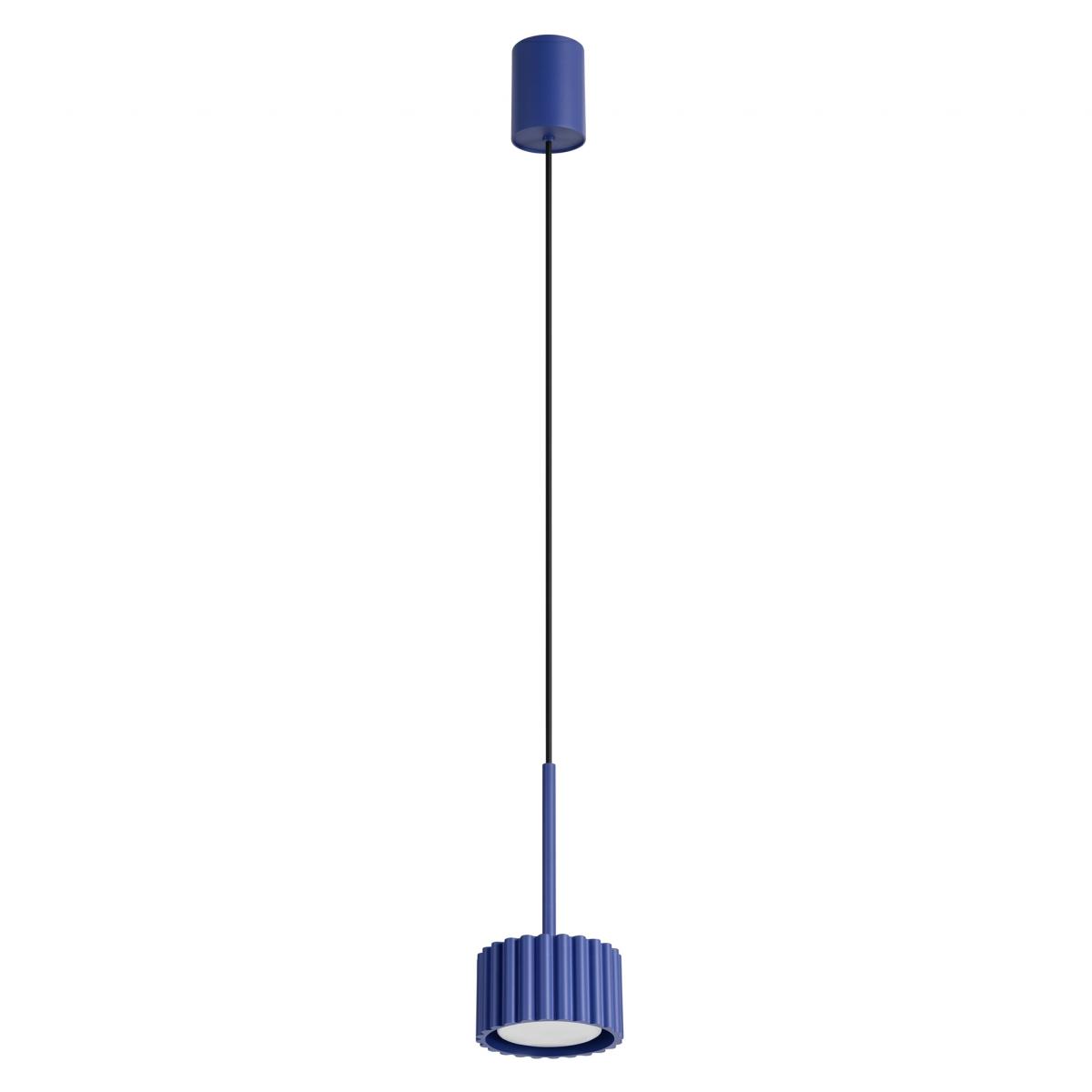 Sollux Lámpara colgante AURA 1 ultramarino Gx53 