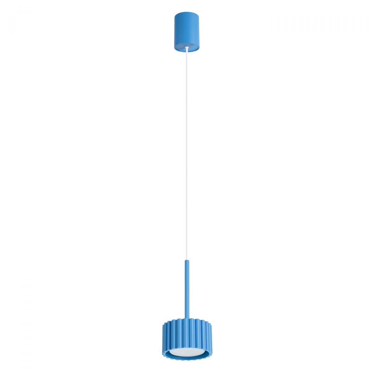 Sollux Lámpara colgante AURA 1 azur Gx53 