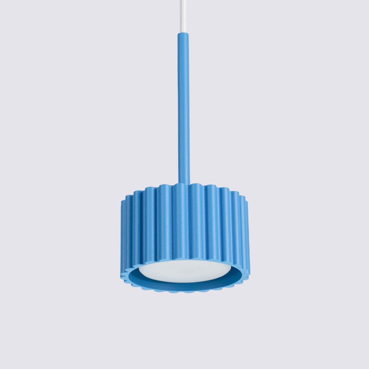 Sollux Lámpara colgante AURA 1 azur Gx53 