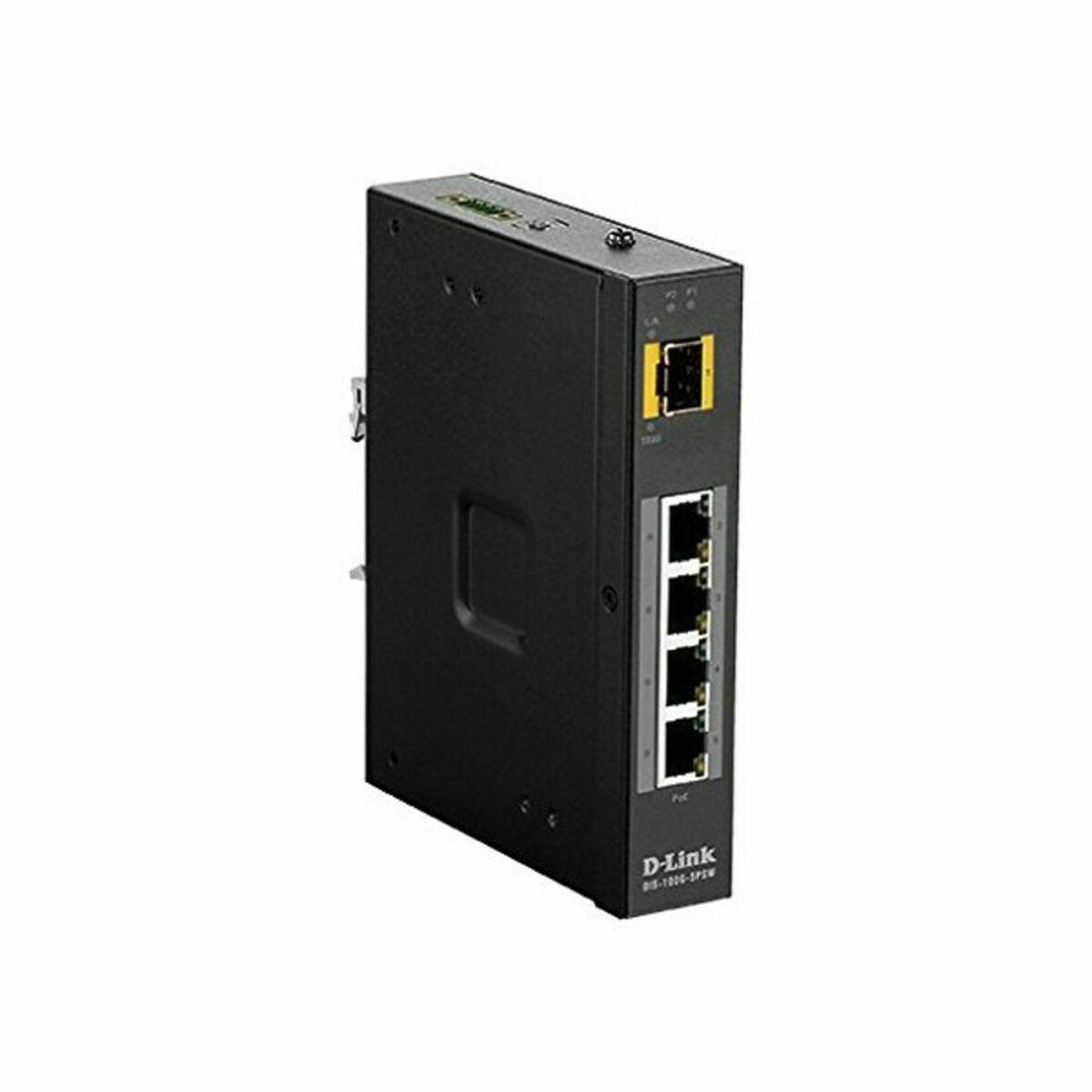 Switch de Armario D-Link DIS-100G-5PSW 10 Gbps Negro 120 W