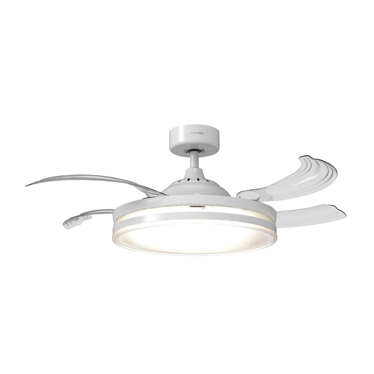 Ventilador de Techo Universal Blue TUVALU 6036W Blanco