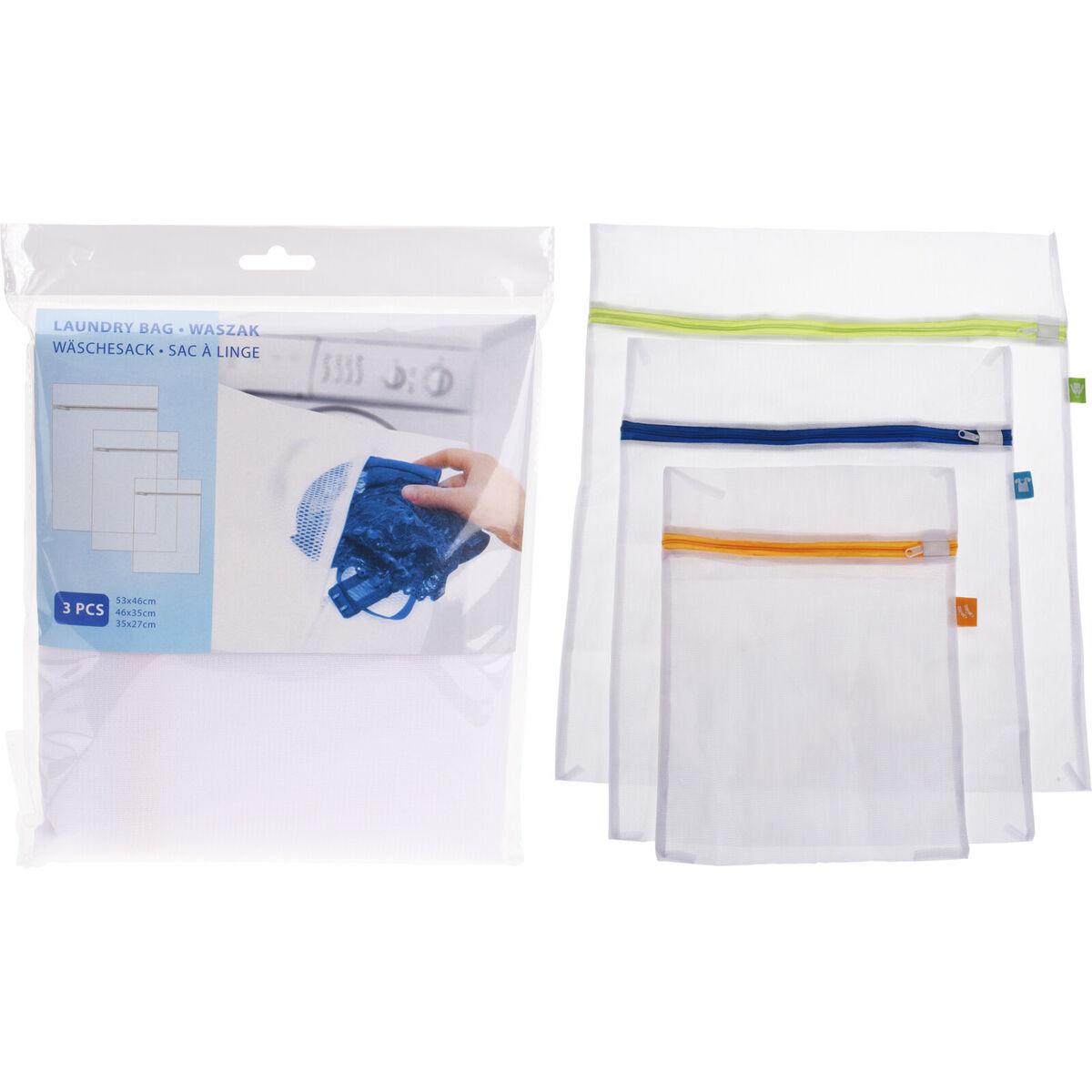 Bolsa para Lavadora Koopman CY5653240 Blanco Malla Rectangular