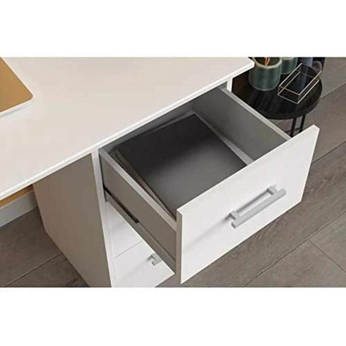 Escritorio Parisot Blanco 121,2 x 74,3 x 55 cm 