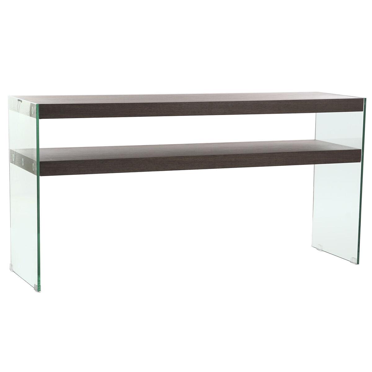 Recibidor DKD Home Decor Marrón Transparente 160 x 45 x 80 cm