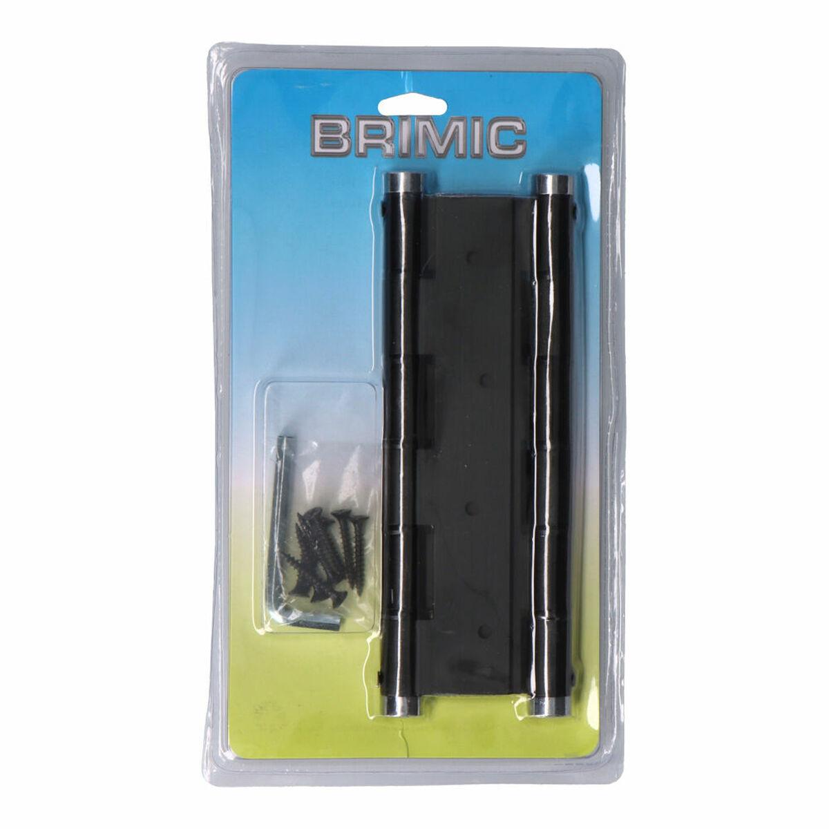 Bisagra Micel BS10 M57002 Negro Aluminio 180 x 33 mm Doble acción