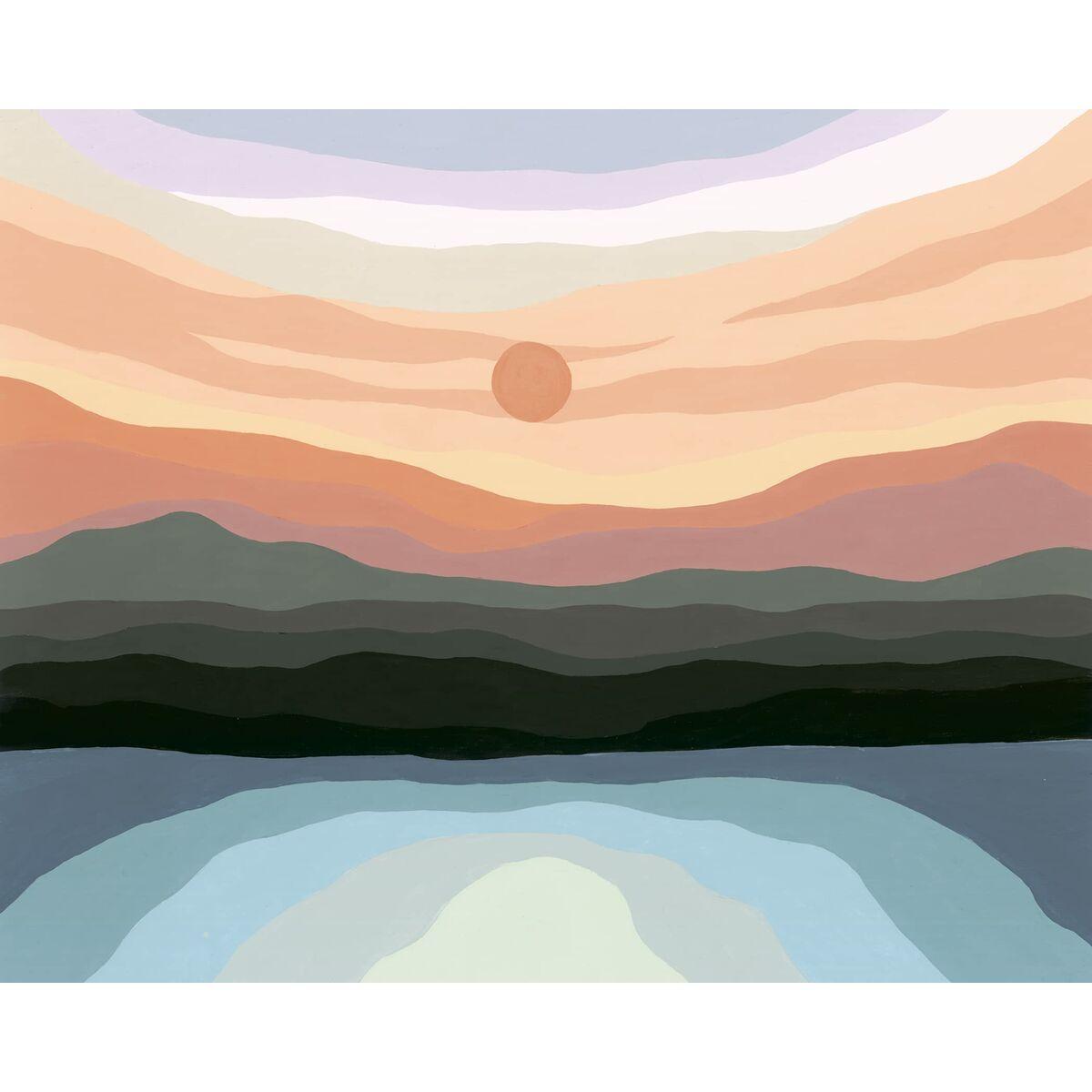 Set de Pintura por Números Ravensburger Minimalistic Landcape 30 x 24 cm