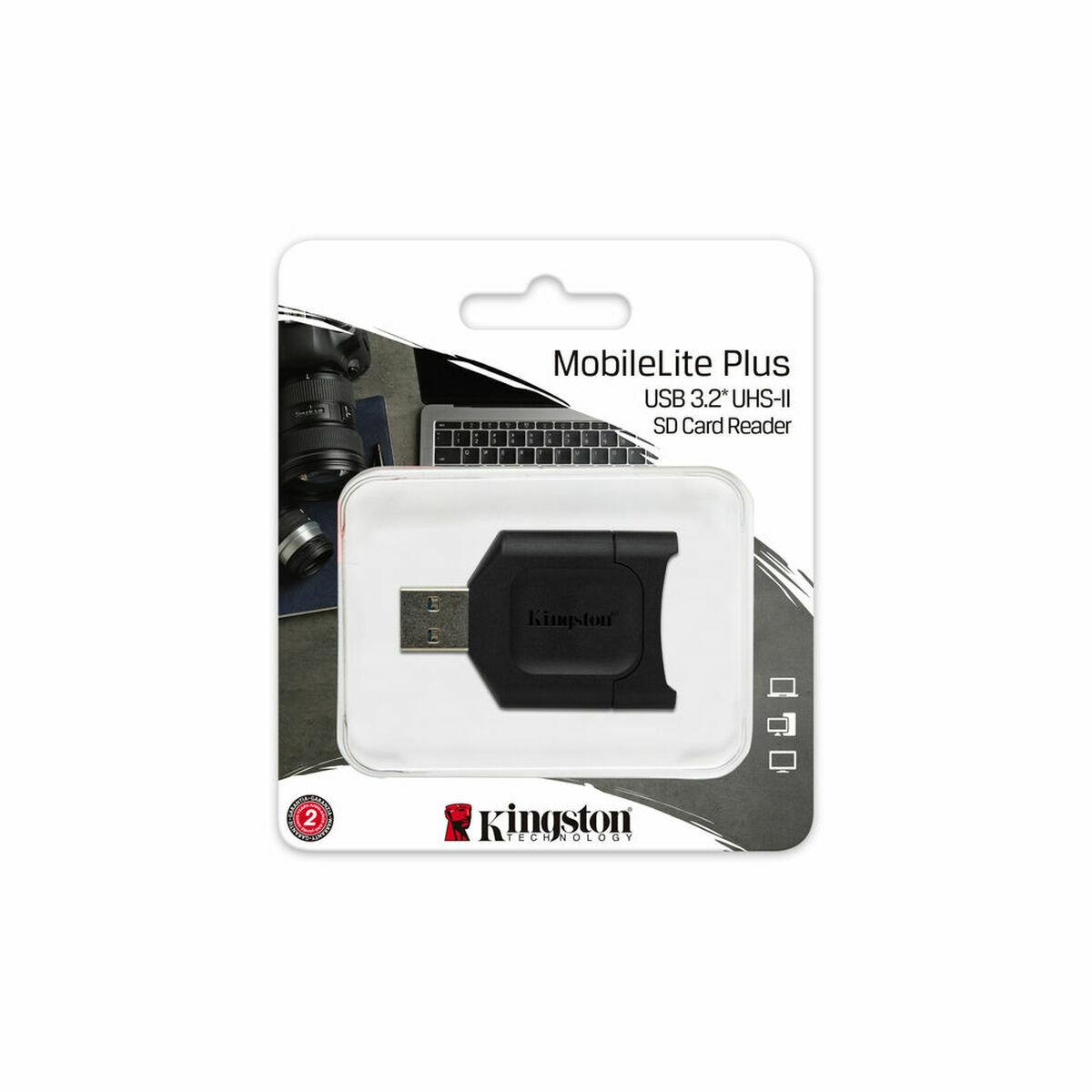 Lector de Tarjetas Kingston MLP Negro SD