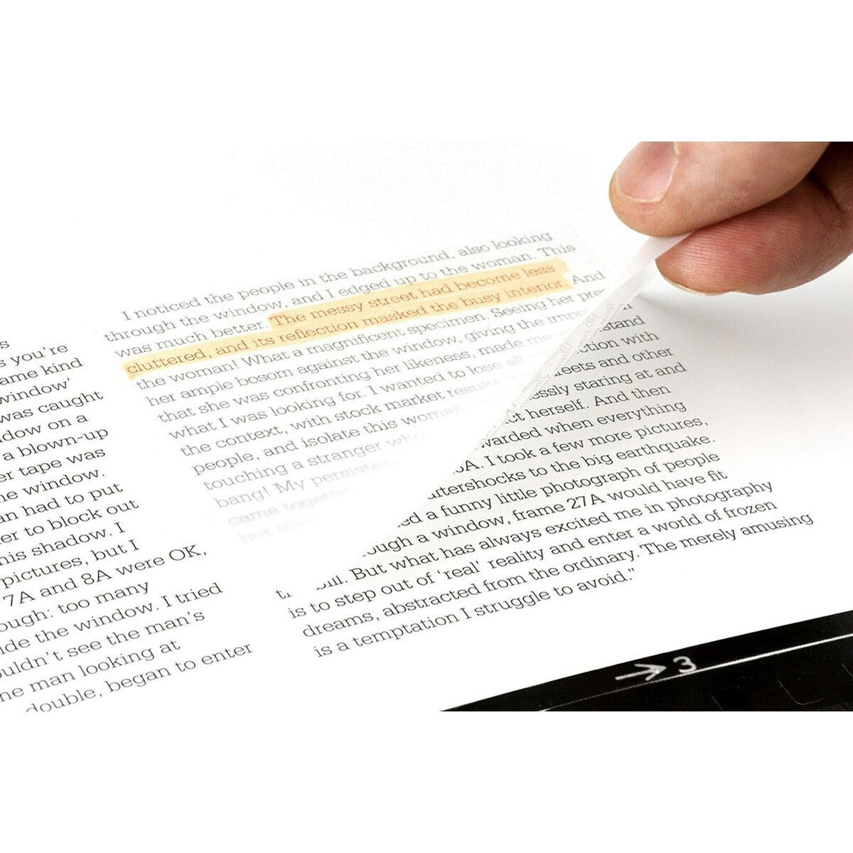 Notas Adhesivas Post-it 600-TRSPT-SIOC Transparente 12 Piezas 73 x 73 mm