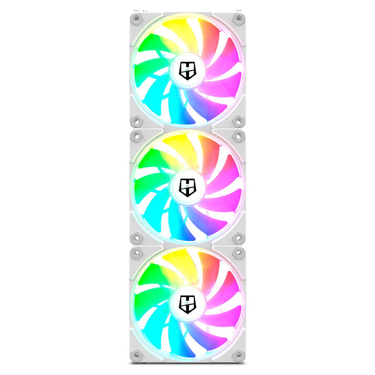 Ventilador de Caja Nox-Xtreme EASY LINK Ø 12 cm (3 Unidades)