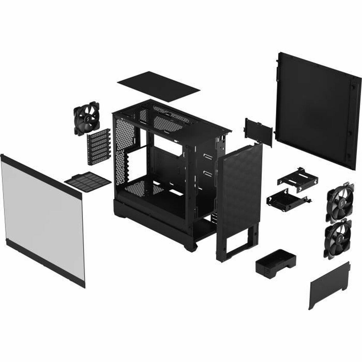 Caja Semitorre ATX Fractal Pop Air Negro