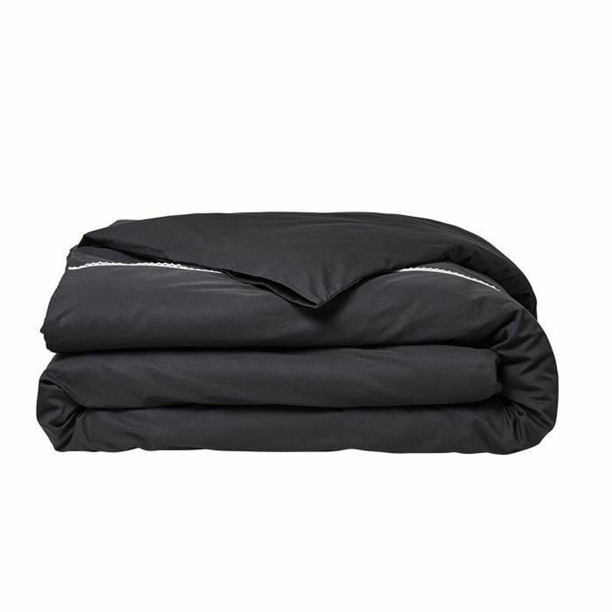 Juego de funda nórdica TODAY Prestige Negro Gris Antracita 220 x 240 cm