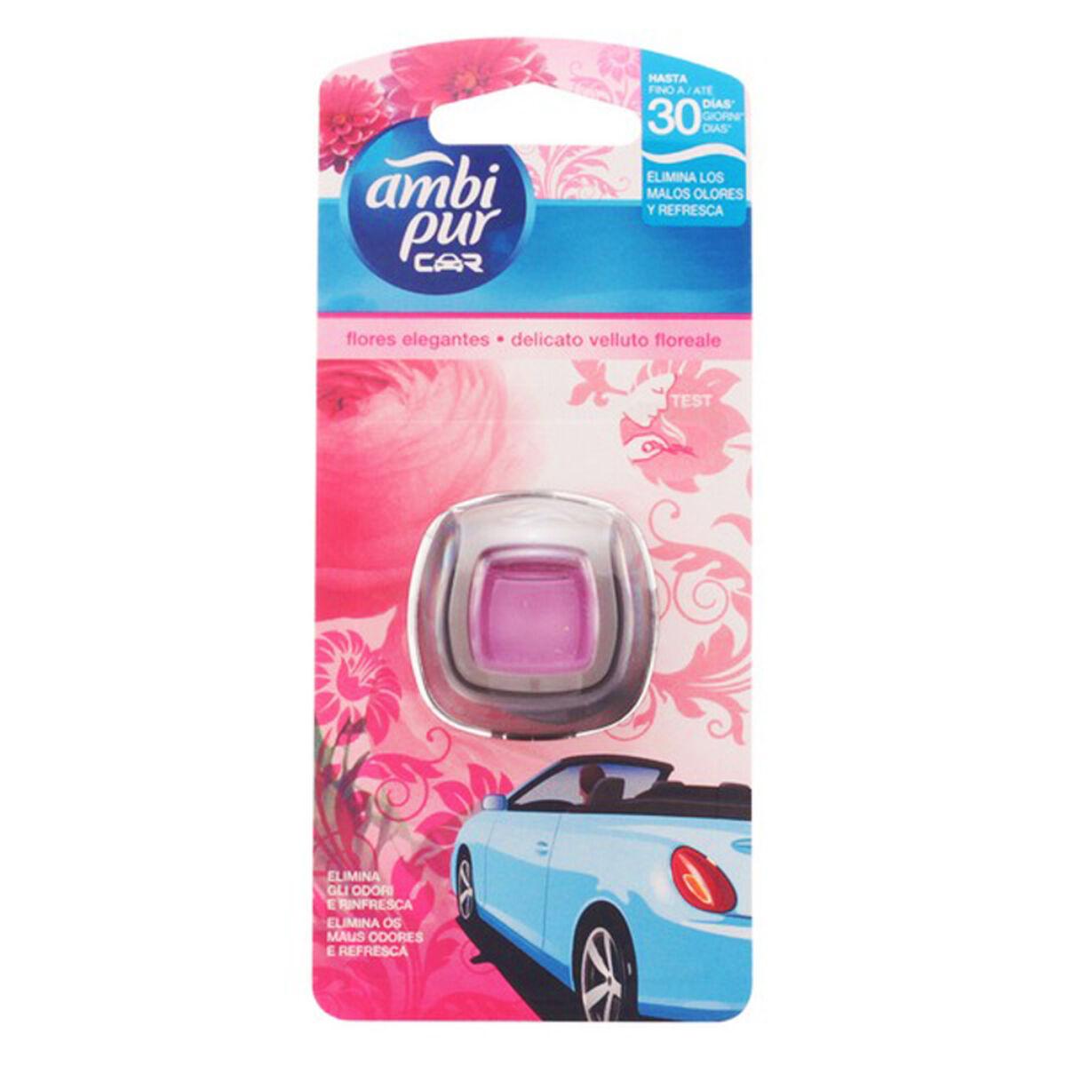 Ambientador para Coche Ambi Pur Floral 40 g (1 Pieza)