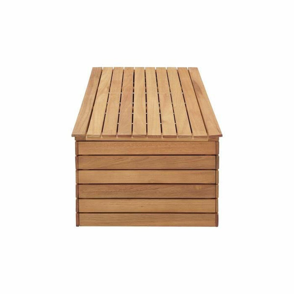 Arcón Madera de eucalipto 48,5 x 109,5 x 37 cm