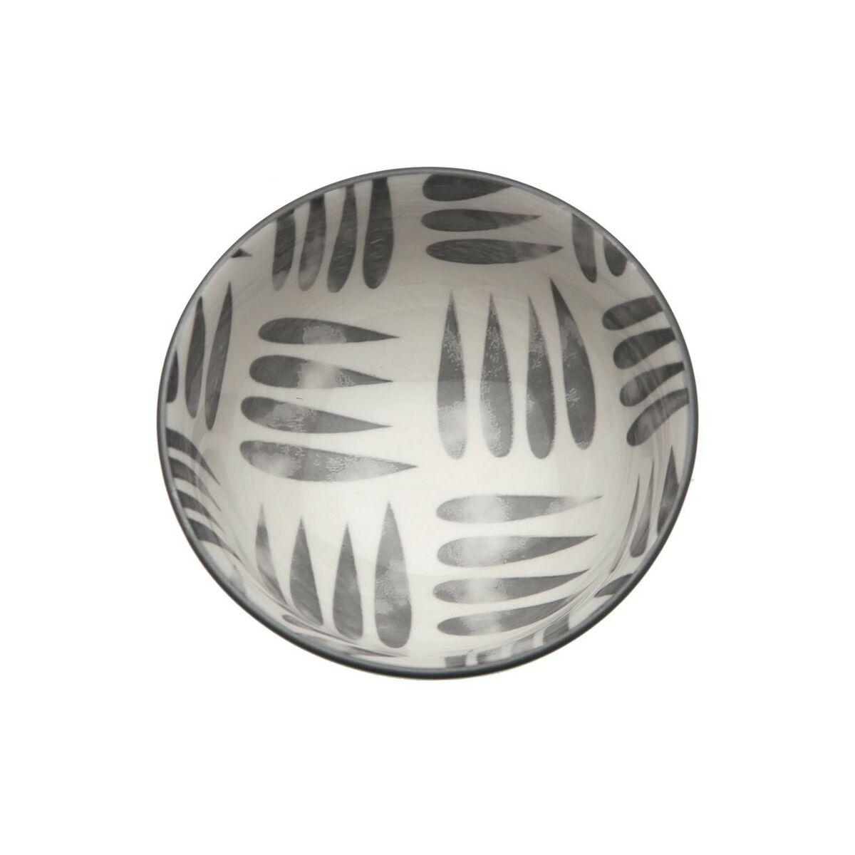 Ensaladera Versa Gris 22,5 x 9 x 22,5 cm Cerámica Porcelana