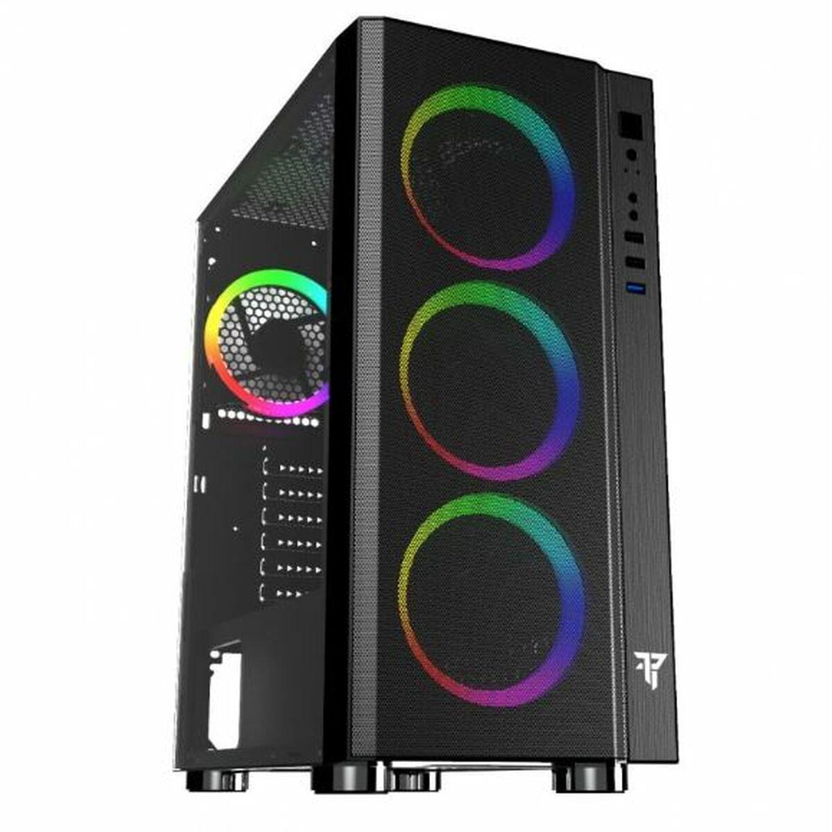 Caja Semitorre ATX Tempest Umbra RGB Negro