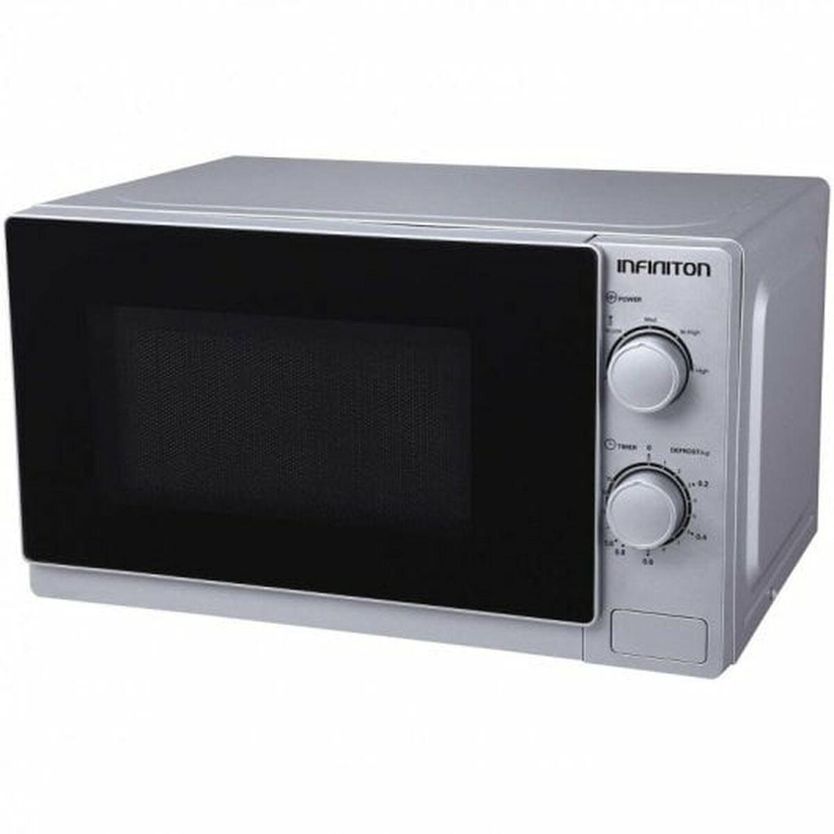 Microondas Infiniton Mw-0120x Plateado 20 L