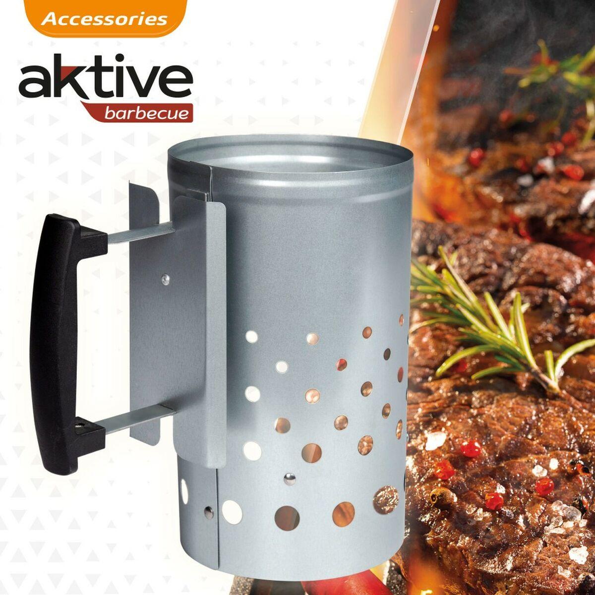 Encendedor Aktive Plástico Acero Galvanizado 29,5 x 27,5 x 18 cm (4 Unidades)