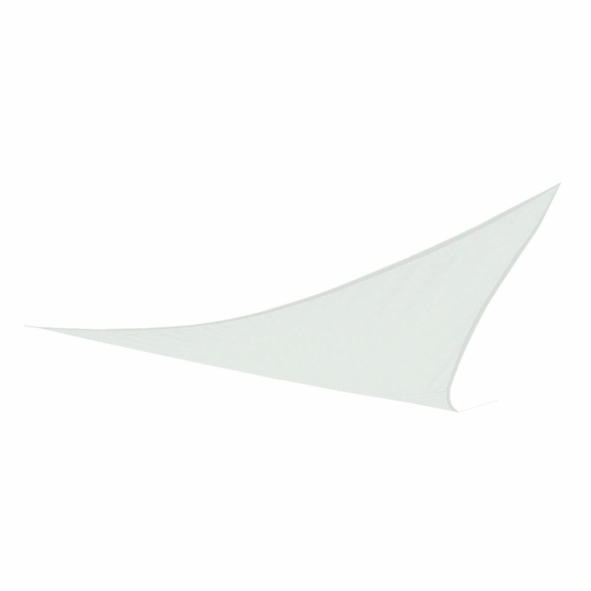 Velas de sombra Aktive Triangular Blanco 500 x 500 cm (4 Unidades)