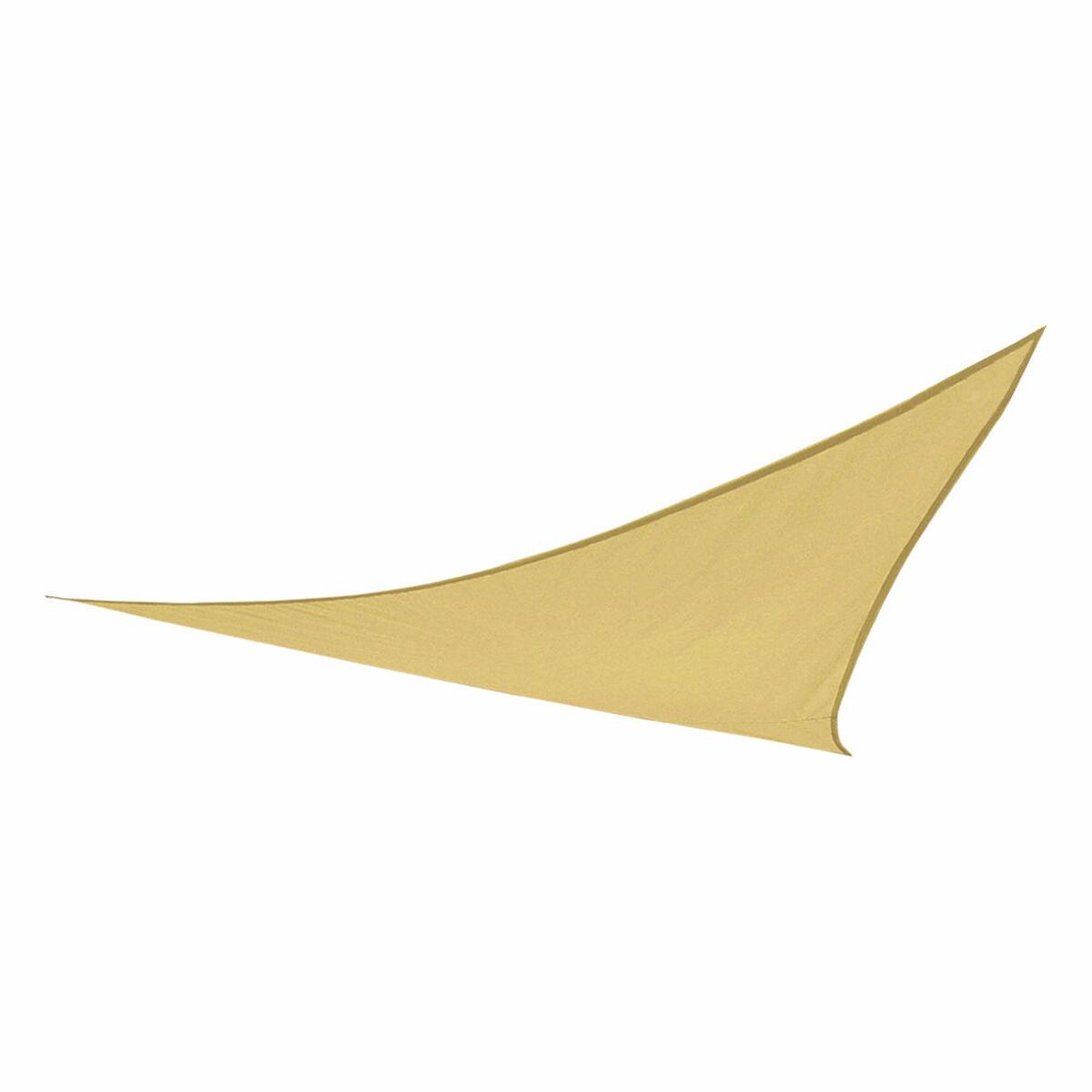 Vela de sombra Aktive Crema 500 x 0,3 x 500 cm Triangular (4 Unidades)
