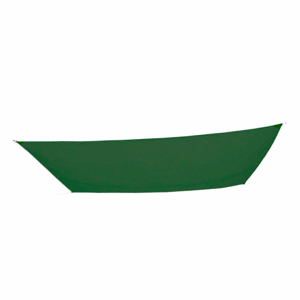 Velas de sombra Aktive Triangular Verde 300 x 0,5 x 400 cm (4 Unidades)