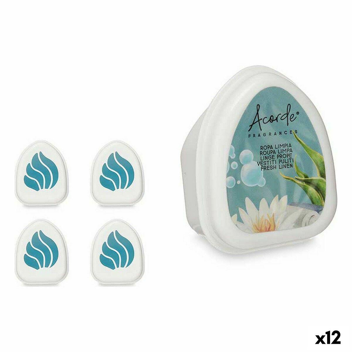Set de Ambientadores Acorde MINIG-FRESHLINE Ropa Limpia 50 g (12 Unidades)