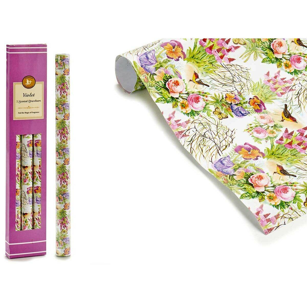 Hojas de papel perfumado Acorde AD4002 Violeta (12 Unidades)
