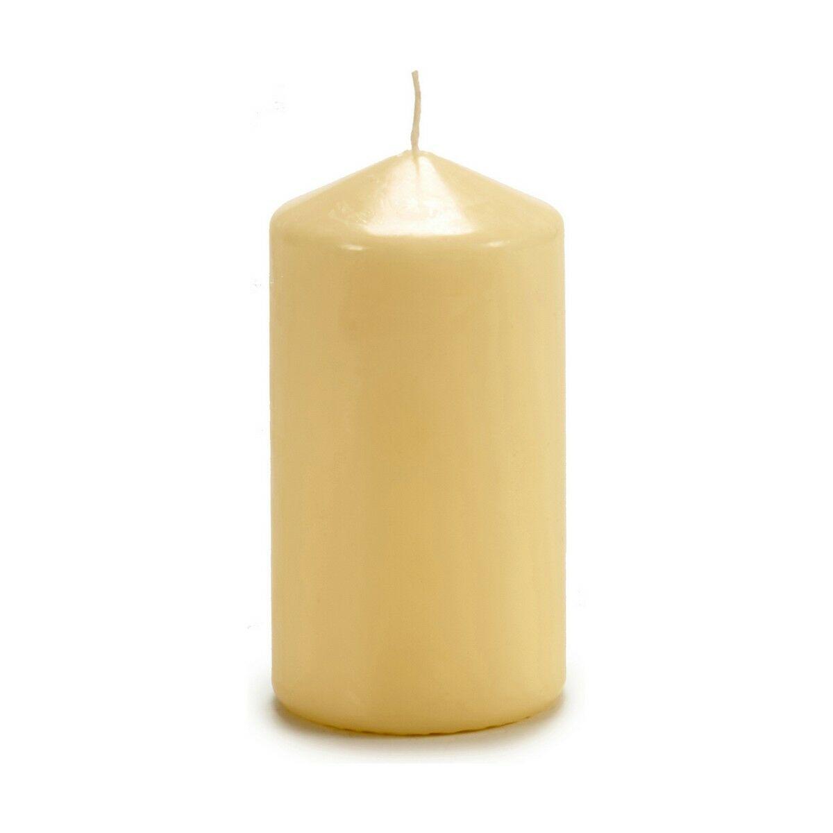 Vela Acorde CY70130M Crema 7 x 13 x 7 cm (4 Unidades)