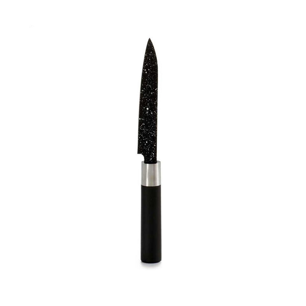 Cuchillo de Cocina Kinvara KT11-5604M05 Negro Acero Inoxidable Plástico 2,5 x 24 x 2,5 cm Mármol (12 Unidades)