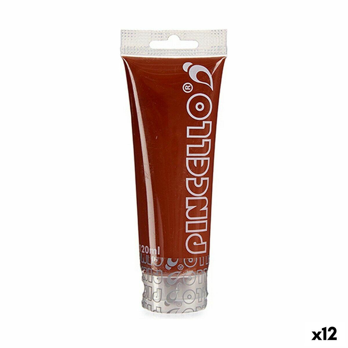 Pintura acrílica Pincello AC120-10 Marrón 120 ml (12 Unidades)