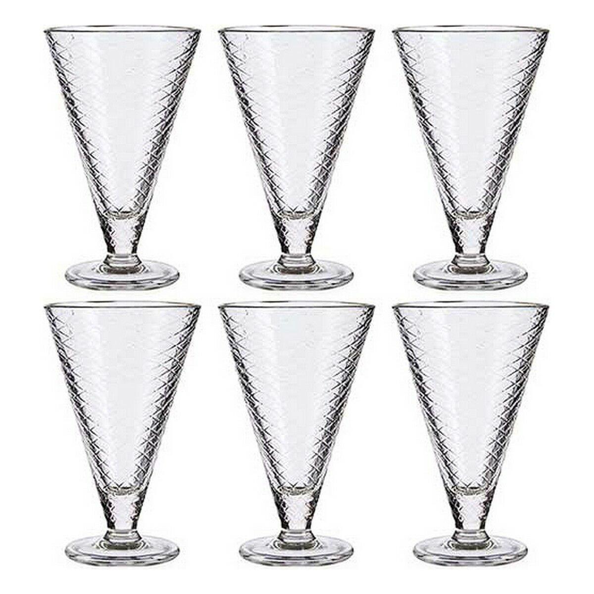 Copa de Helados y Batidos Transparente Vidrio 340 ml (24 Unidades)