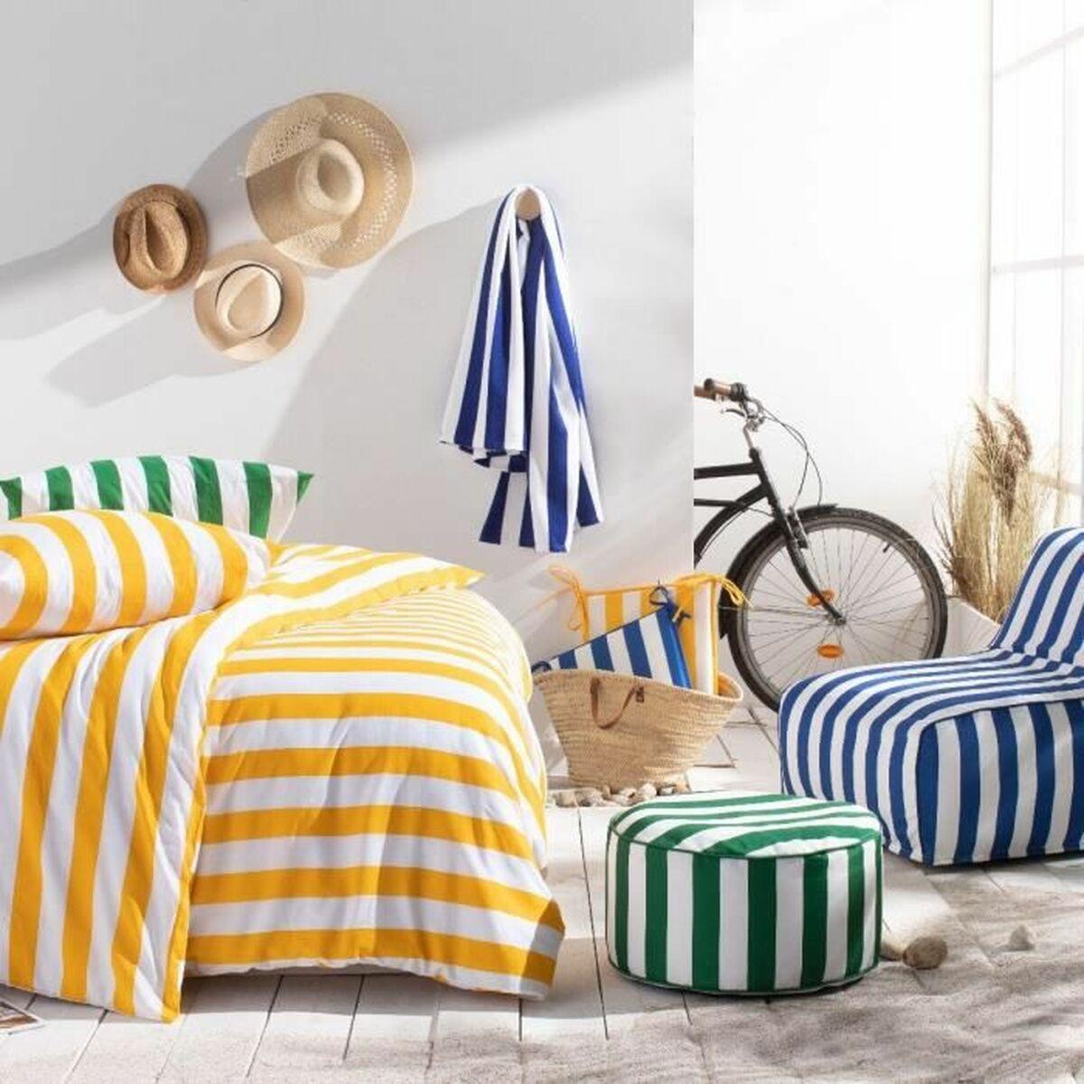 Funda Nórdica TODAY Summer Stripes Amarillo 240 x 220 cm