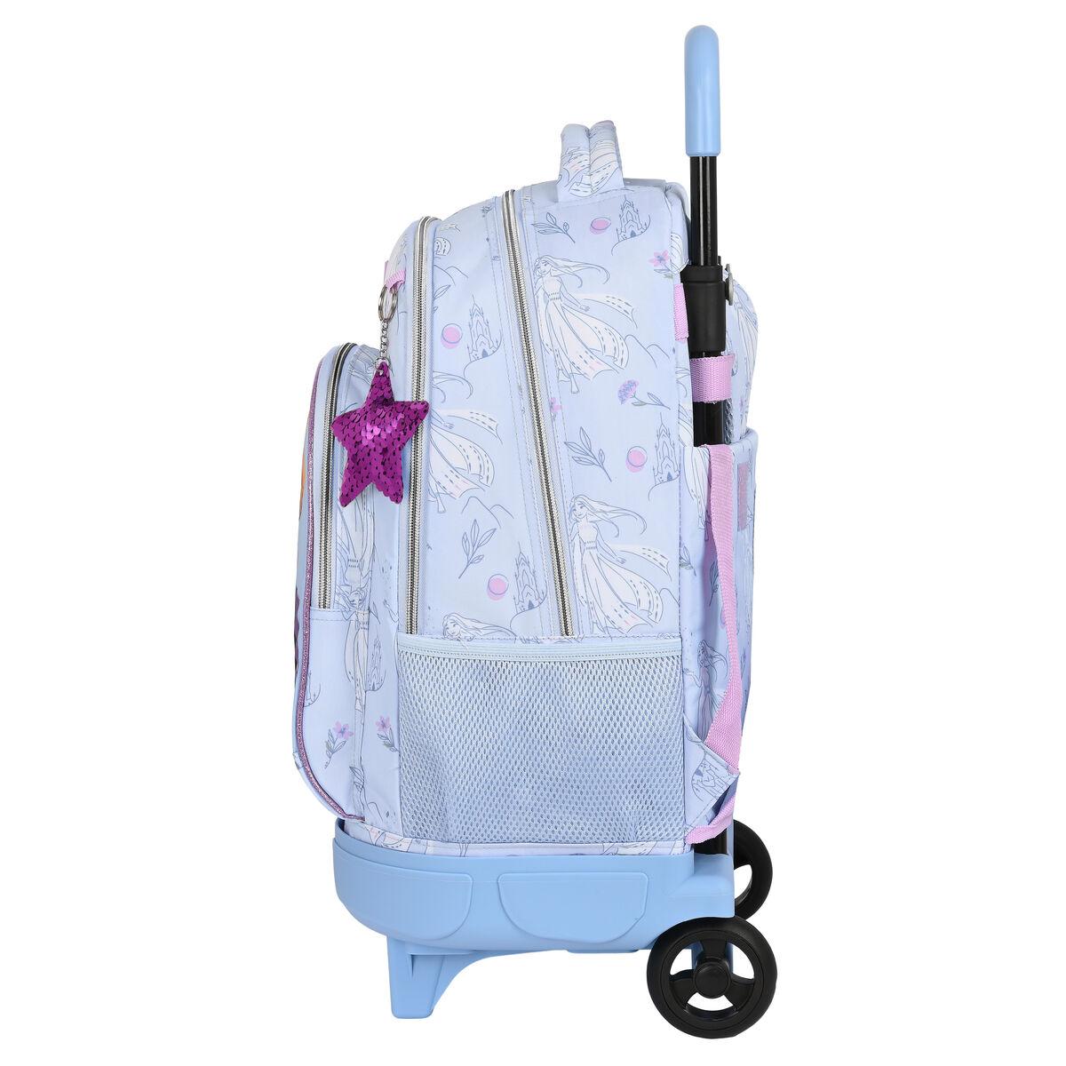 Mochila Escolar con Ruedas Frozen Believe Lila 33 X 45 X 22 cm