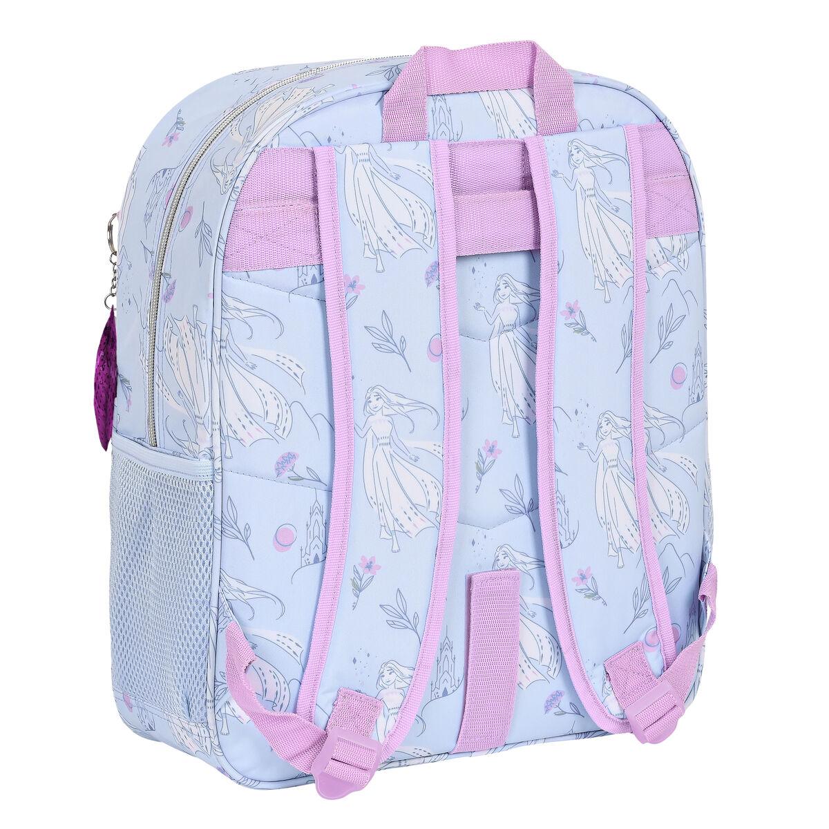 Mochila Escolar Frozen Believe 32 x 38 x 12 cm Lila