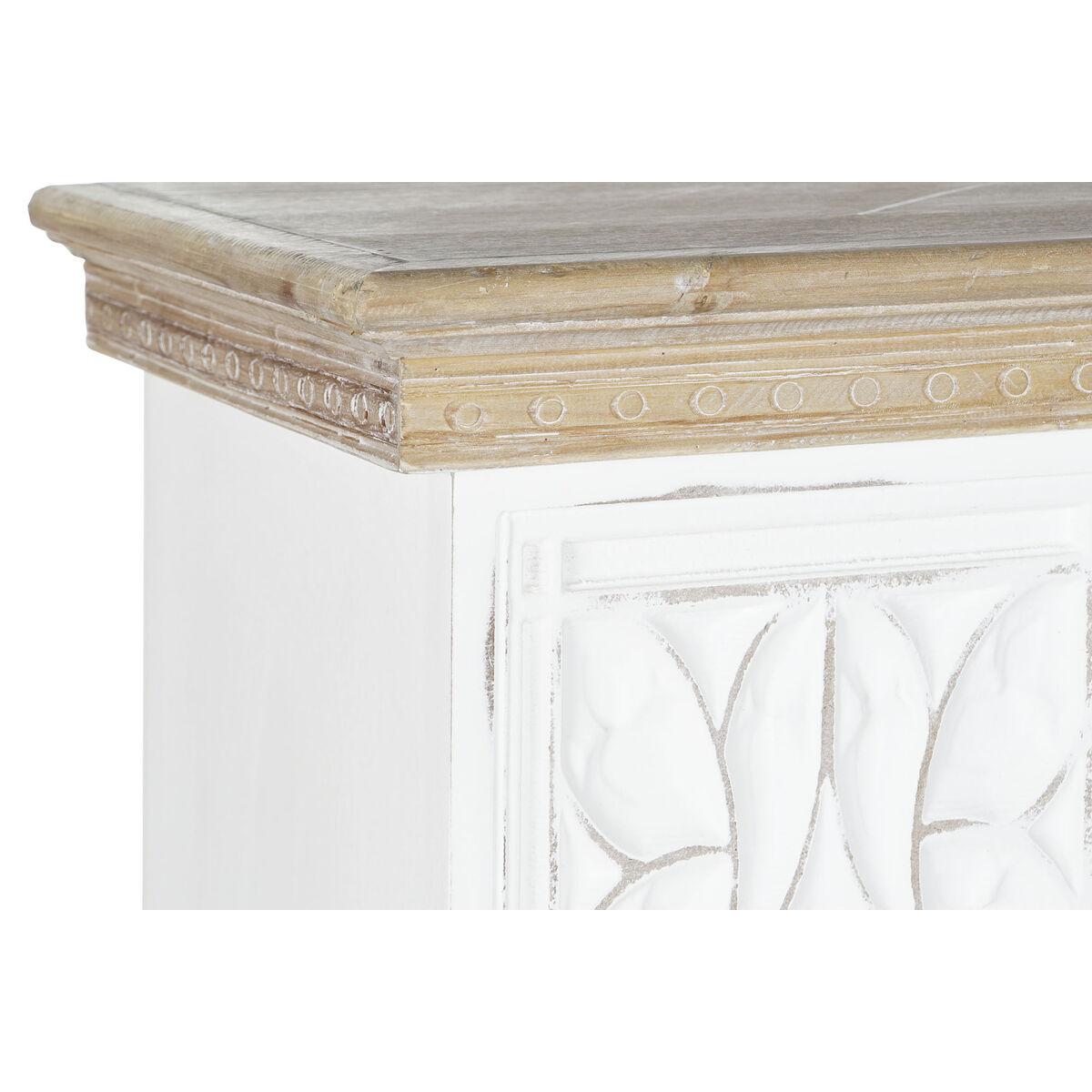 Frontal de chimenea DKD Home Decor 137,5 x 29,5 x 106,5 cm Abeto Madera MDF