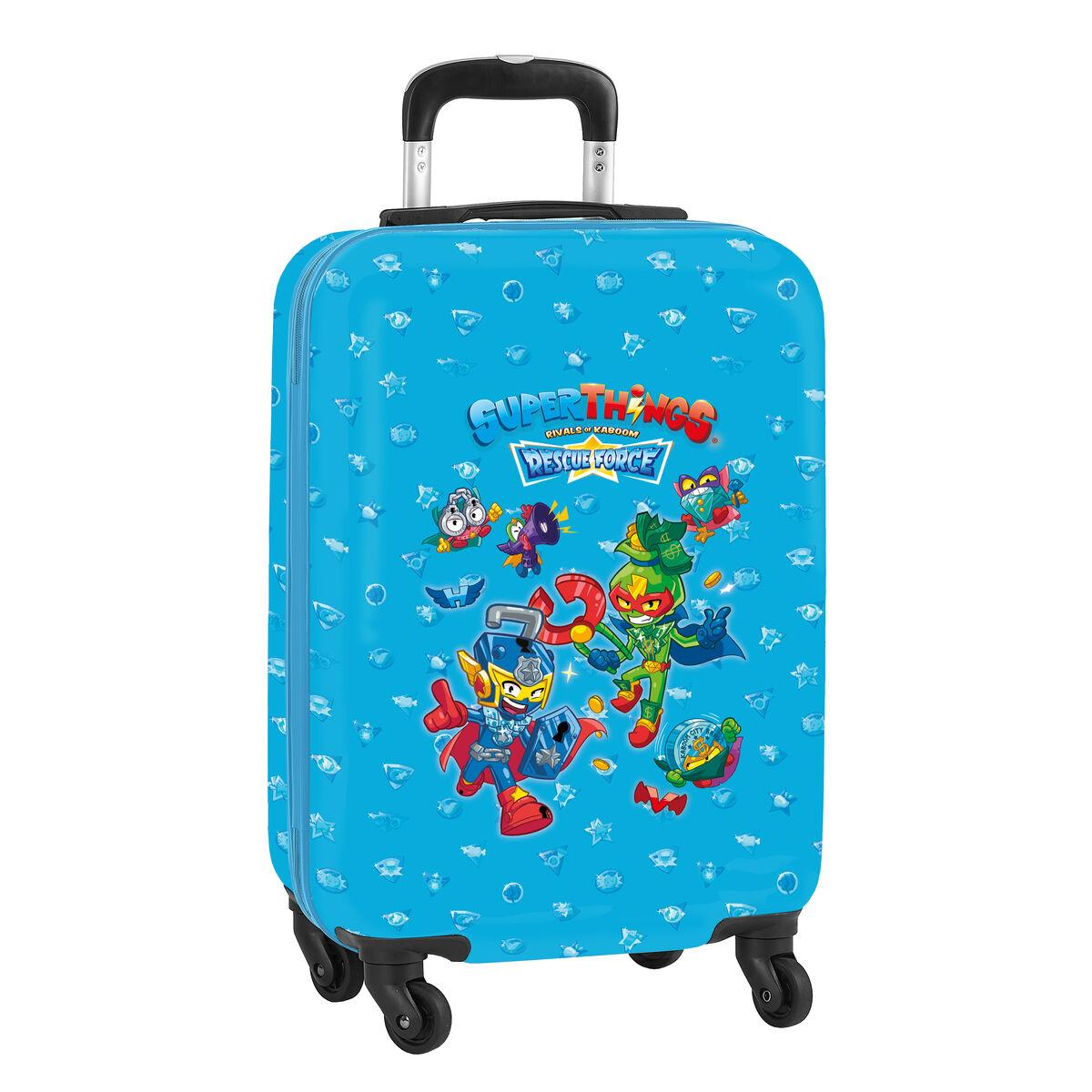 Trolley de Cabina SuperThings Rescue Force 34.5 x 55 x 20 cm Azul 20