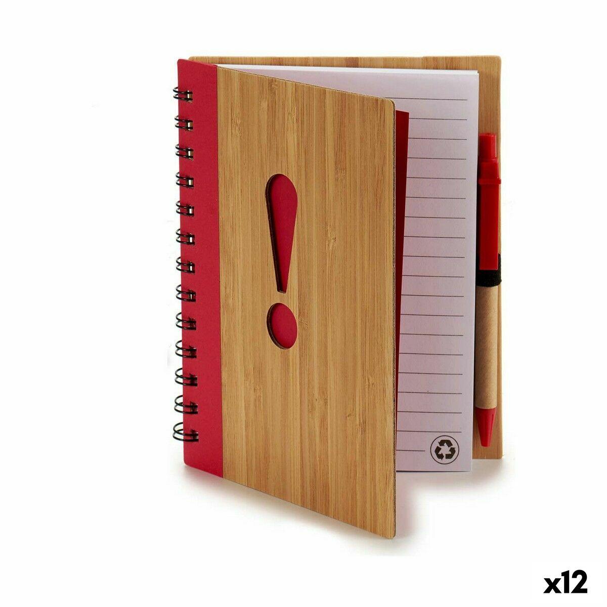 Libreta de Anillas con Bolígrafo Pincello 1711110 14 x 18 cm Símbolos (12 Unidades)