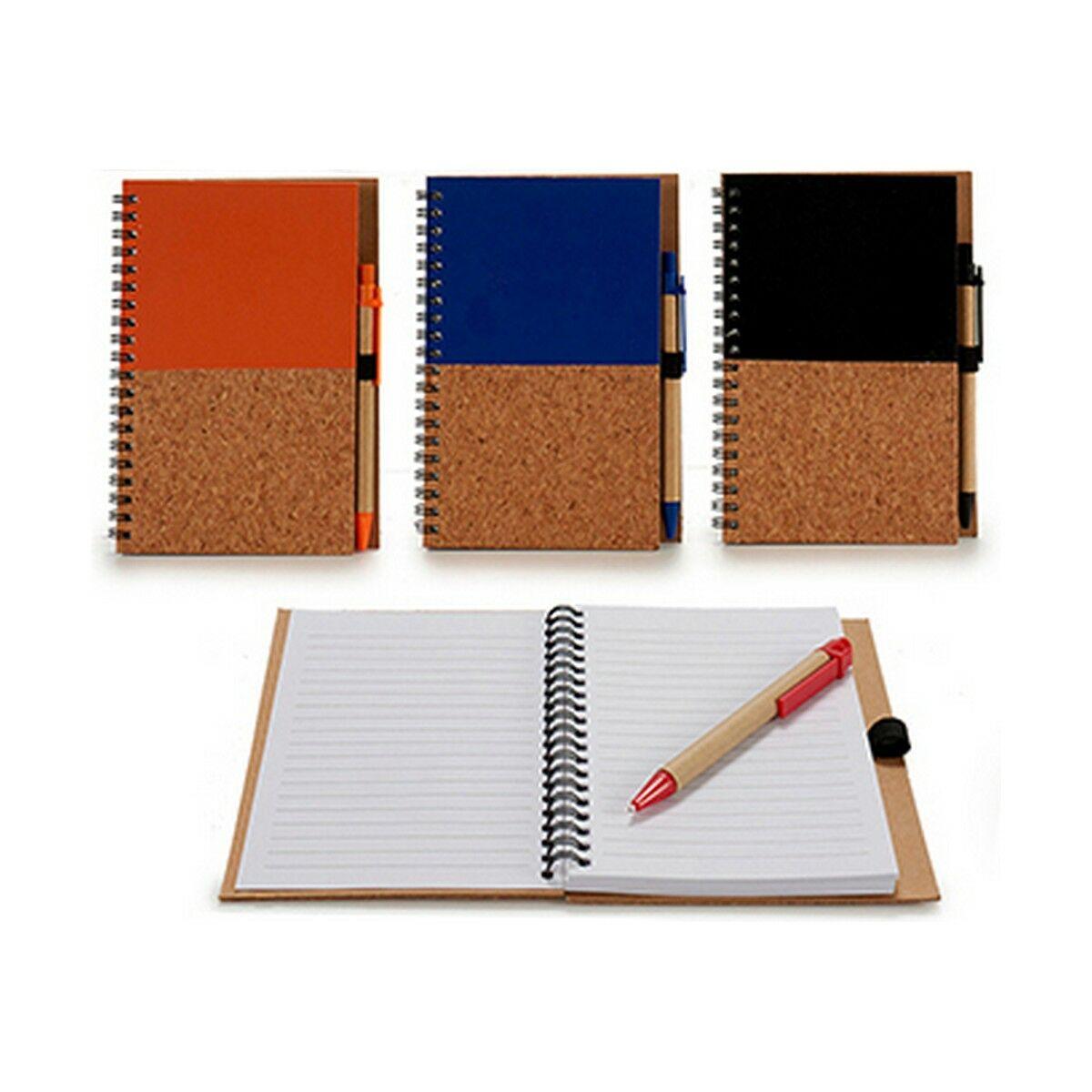 Libreta de Anillas con Bolígrafo Pincello 1711112 12,5 x 18 cm Madera (12 Unidades)
