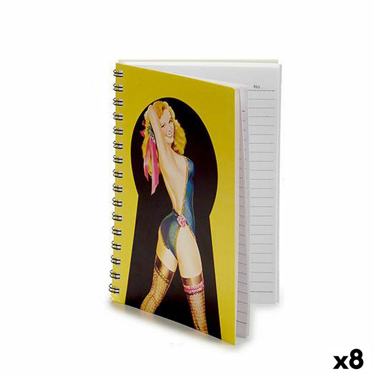 Libreta de Anillas Pincello 1711190 A5 3D (8 Unidades)