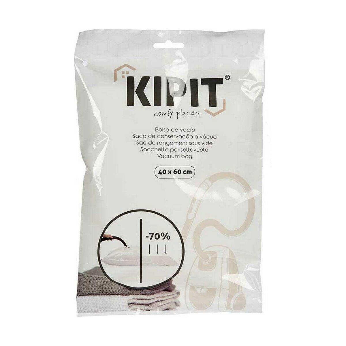 Bolsas de Vacío Kipit 54202 Transparente Plástico 40 x 60 cm (12 Unidades)