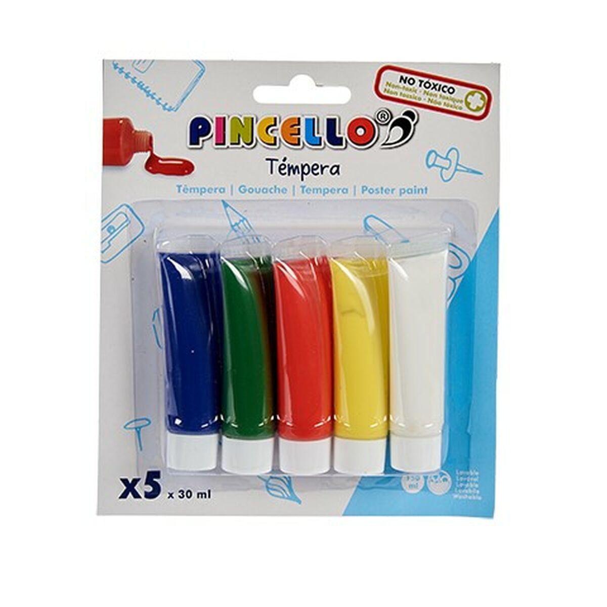 Témperas Pincello Multicolor 30 ml (12 Unidades)
