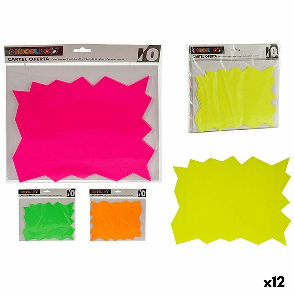 Etiquetas adhesivas Pincello 25 x 26,5 cm Cartel (12 Unidades)