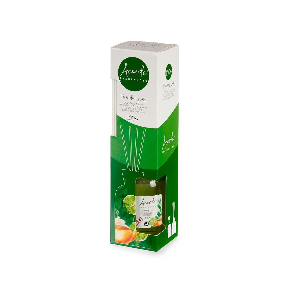 Varitas Perfumadas Acorde 83661 Lima Té Verde 100 ml (12 Unidades)