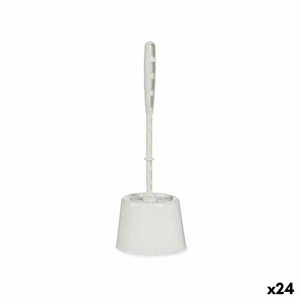 Escobilla para el Baño Berilo UP-154 Blanco Plástico 13 x 36,5 x 13 cm (24 Unidades)