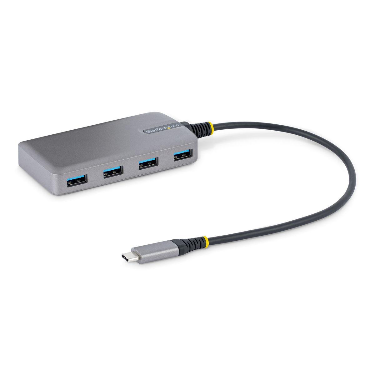 Hub USB Startech 5G4AB Gris