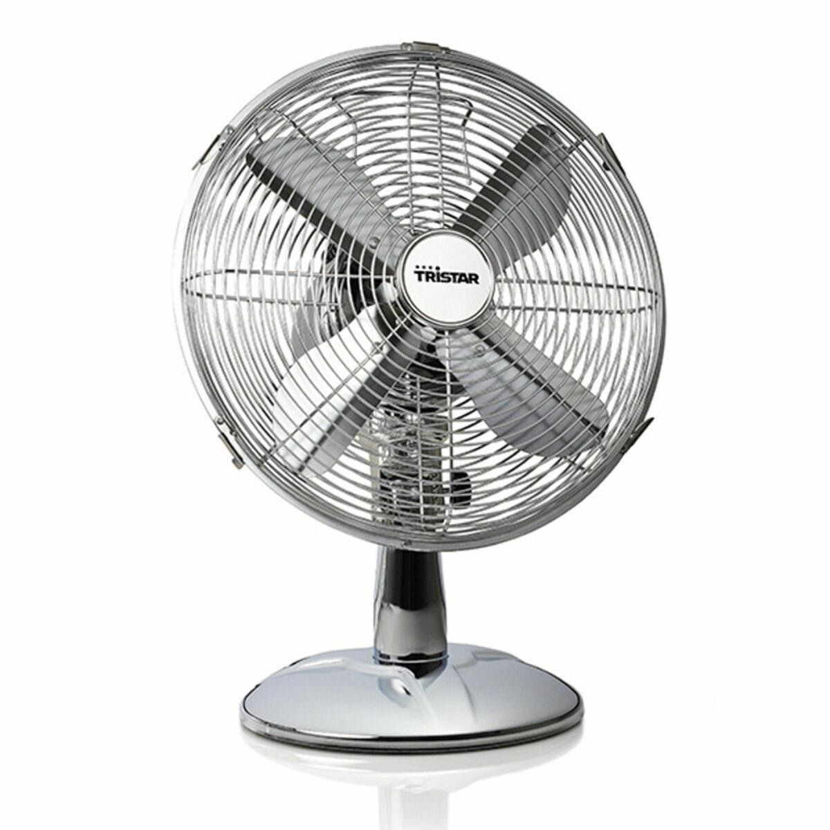 Ventilador de Sobremesa Tristar VE5953 Plateado