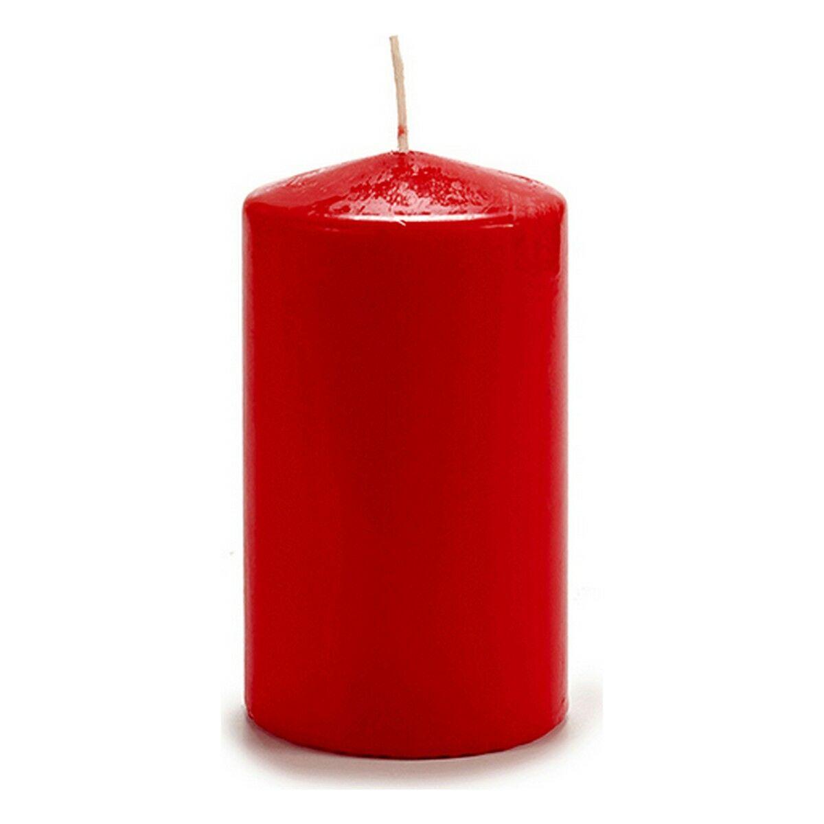 Vela Acorde CY88150M Rojo 9 x 15 x 9 cm (4 Unidades)