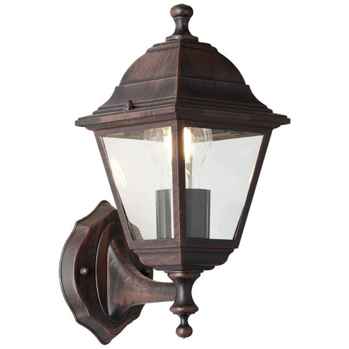 Farol para Jardín Brilliant Nissie Orange Negro oxidado 60 W E27 Exterior