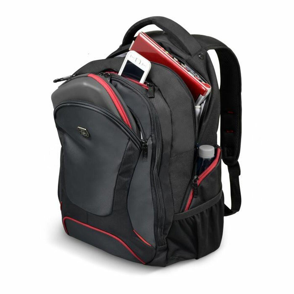 Mochila para Portátil Port Designs Negro Multicolor